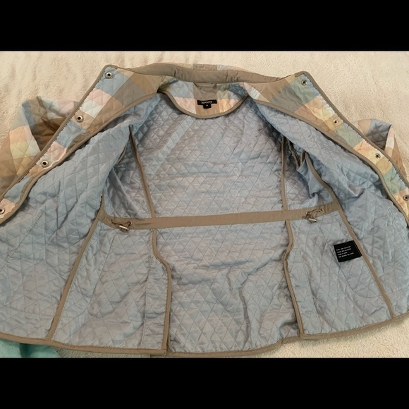 Leony Women’s Quilted Horse Patch Embroidered Snap On Jacket Size Medium - Picture 10 of 17